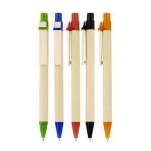 Lapiceros Ecológicos con clip de madera PC-8506